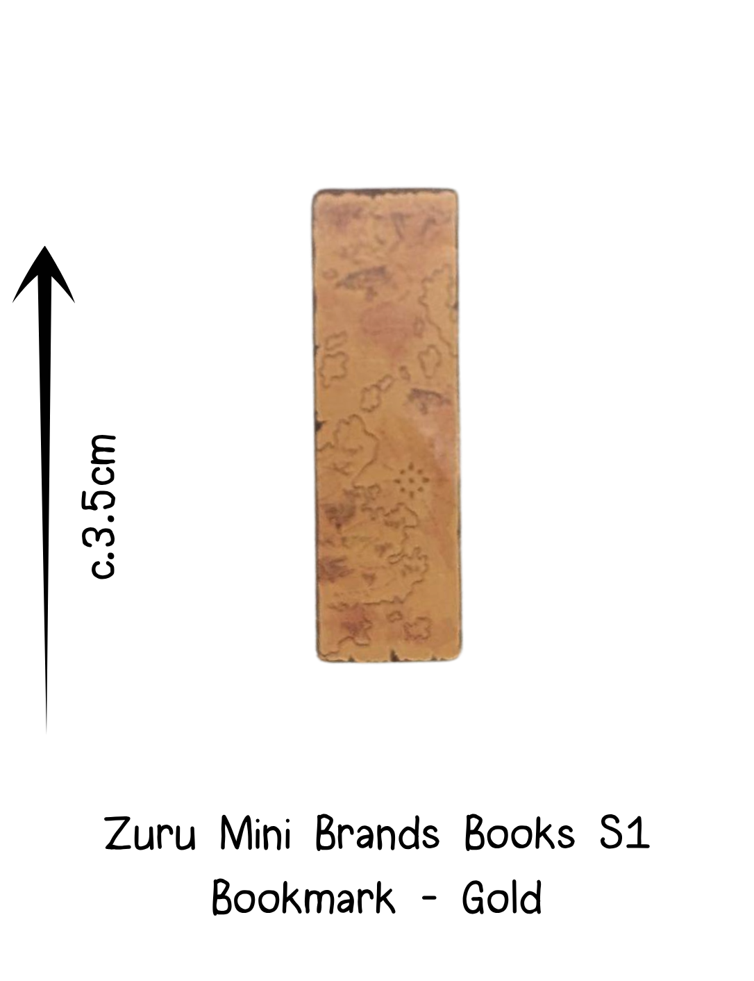 Zuru Mini Brands Books Gold Bookmark