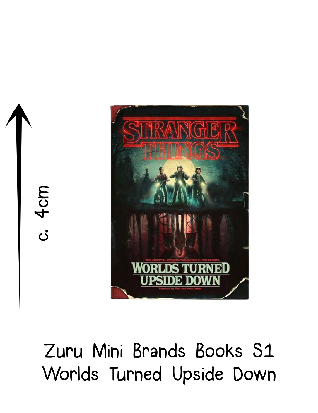 Zuru Mini Brands Books Stranger Things Worlds Turned Upside Down