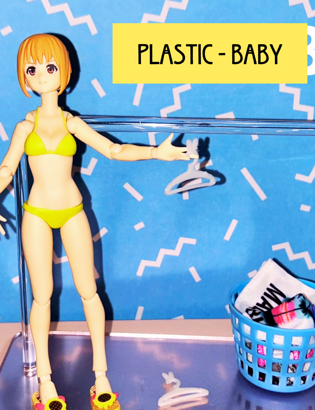 12th Scale Baby Plastic Hanger