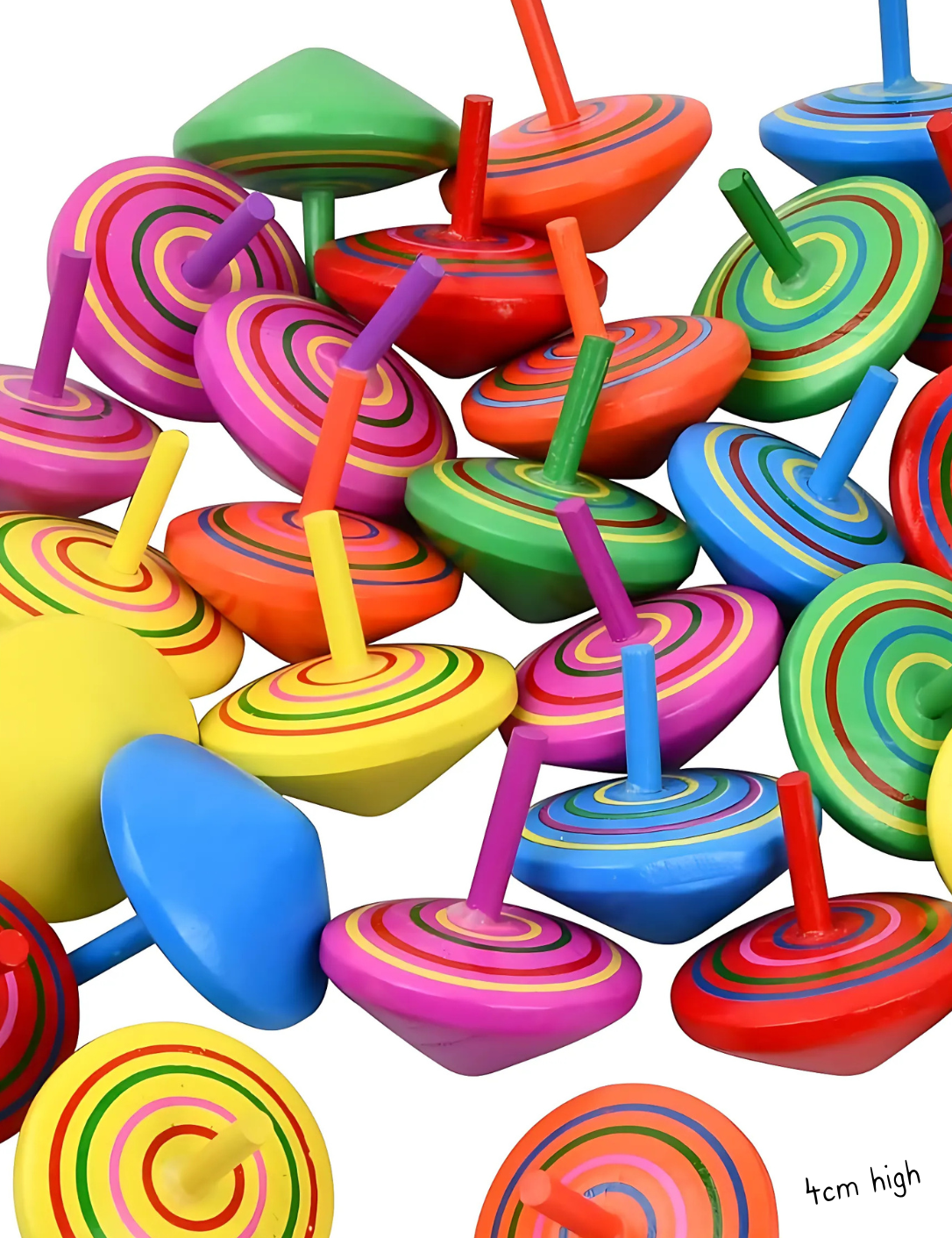 Mini Wooden Spinning Top