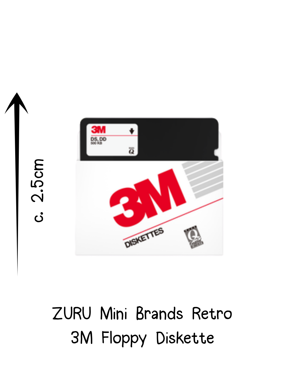 Zuru Retro Mini Brands 3M Floppy Diskette