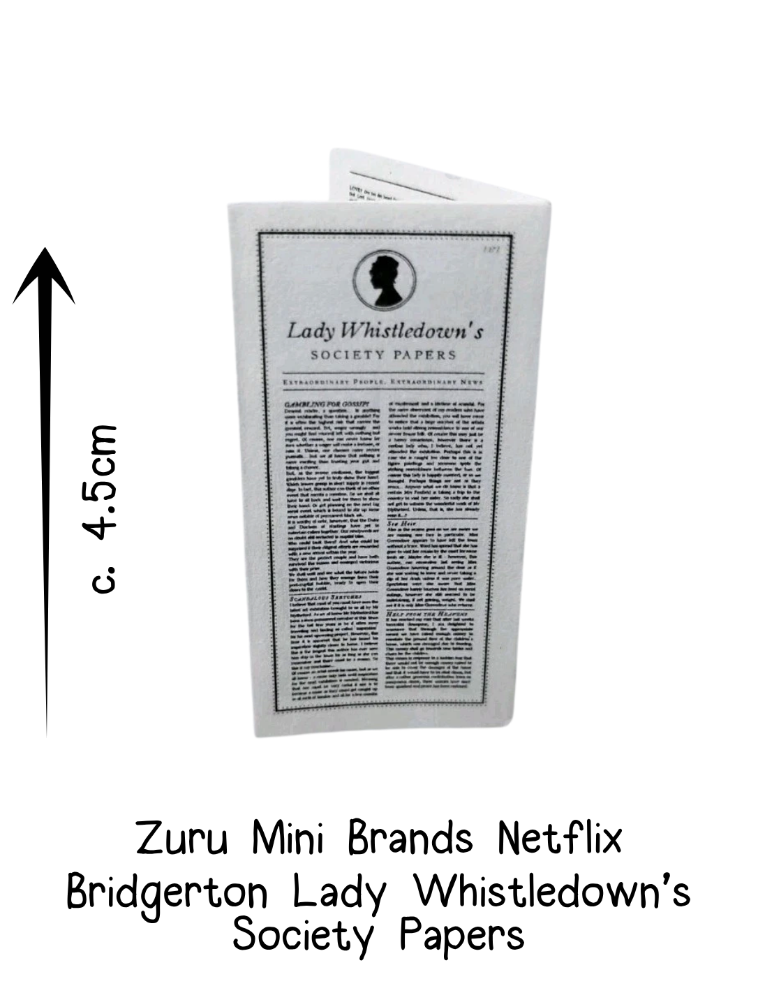Zuru Mini Brands Netflix Bridgerton Lady Whistledown's Society Papers