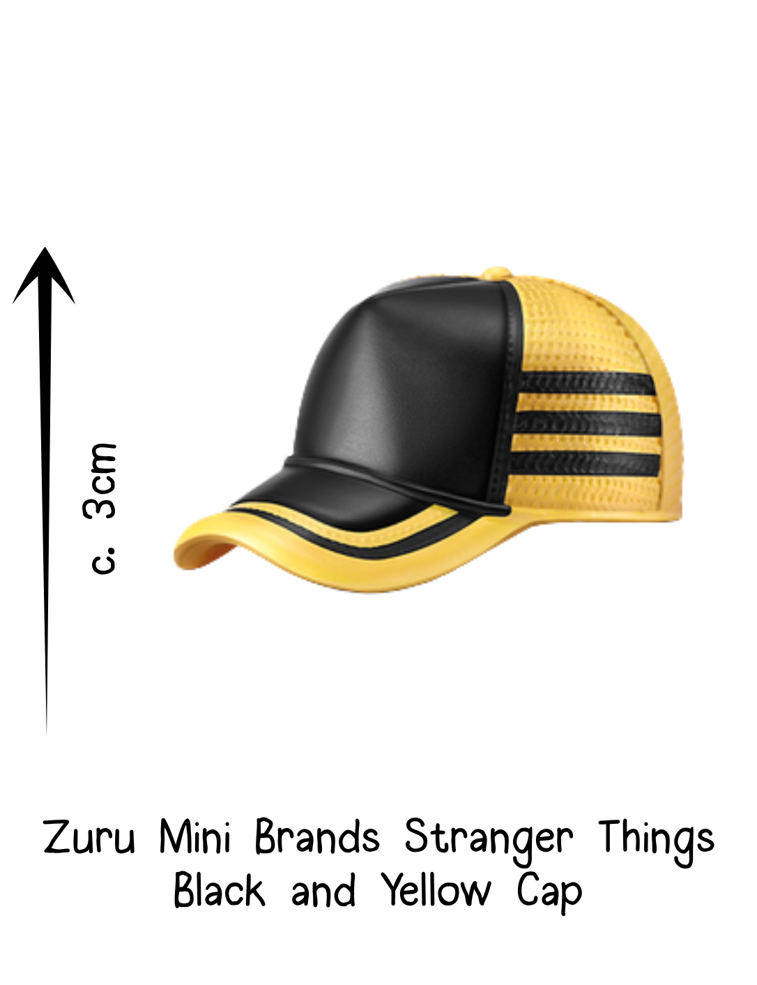 Zuru Mini Brands Stranger Things Black and Gold Cap