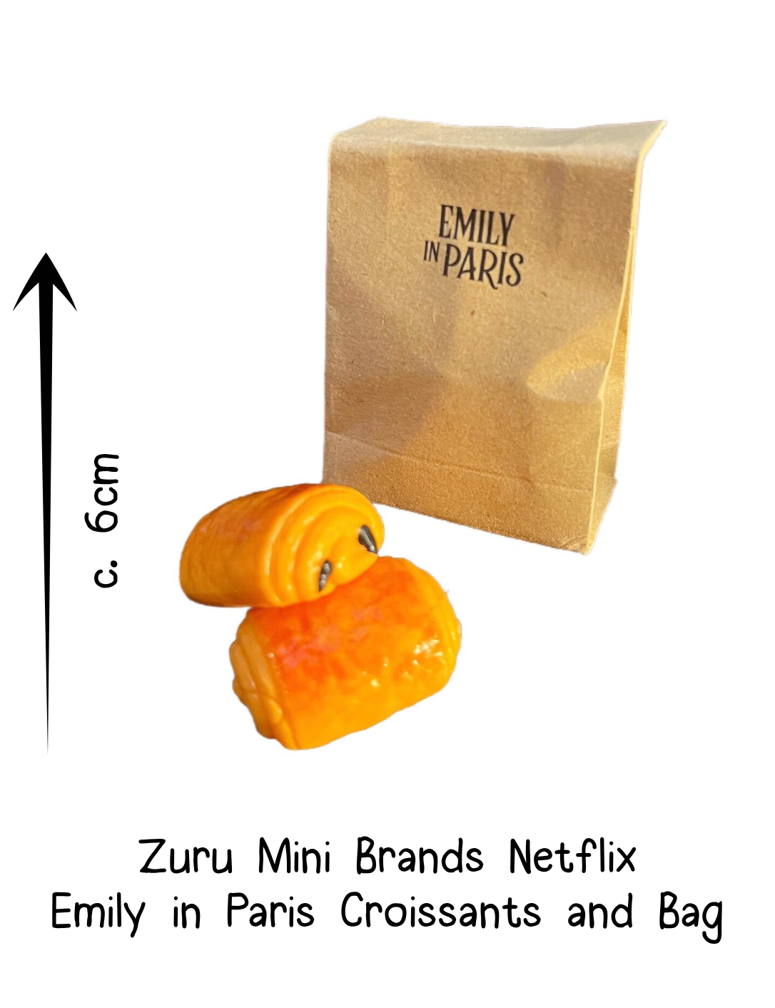 Zuru Mini Brands Netflix Emily in Paris Croissants and Bakery Bag