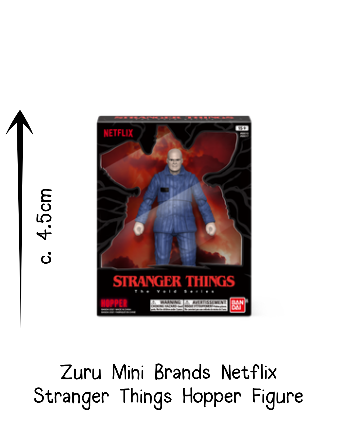 Zuru Mini Brands Netflix Stranger Things Hopper Figure