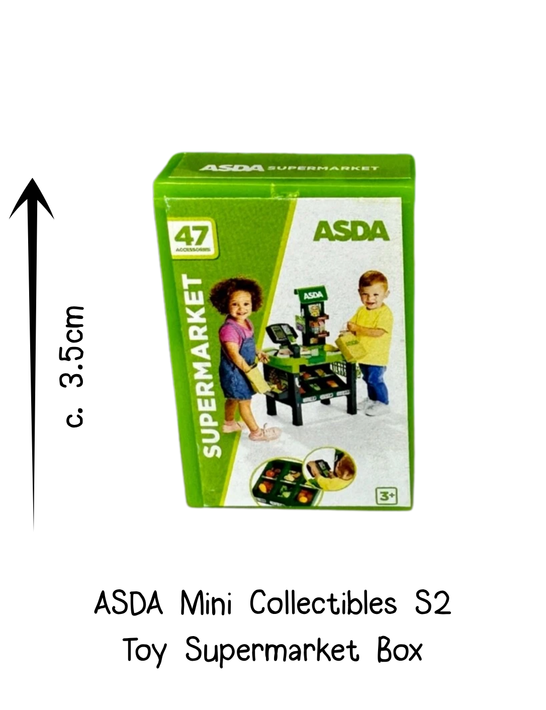 Asda Mini Collectibles Toy Supermarket Box