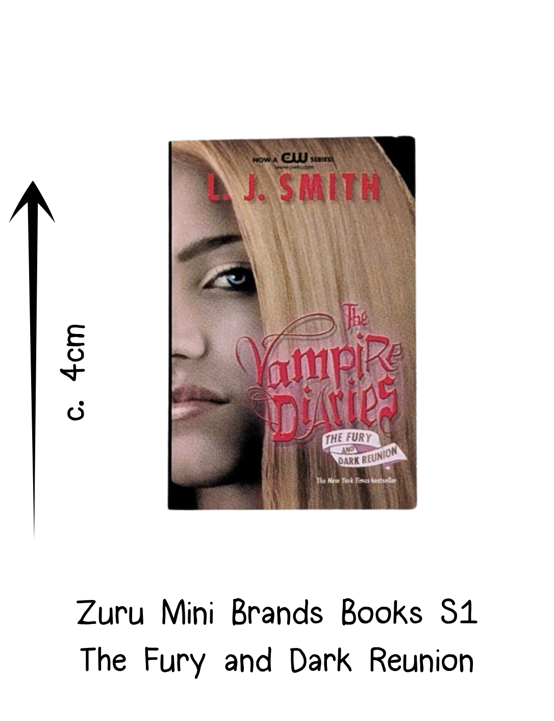 Zuru Mini Brands Books The Vampire Diaries The Fury And Dark Reunion - L. J. Smith