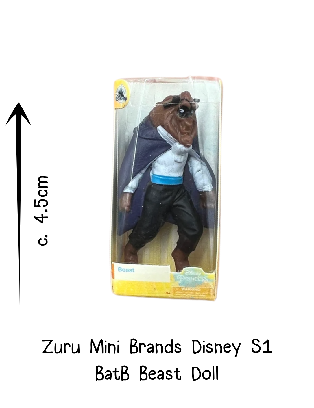 Zuru Mini Brands Disney Store Series One Beast Doll