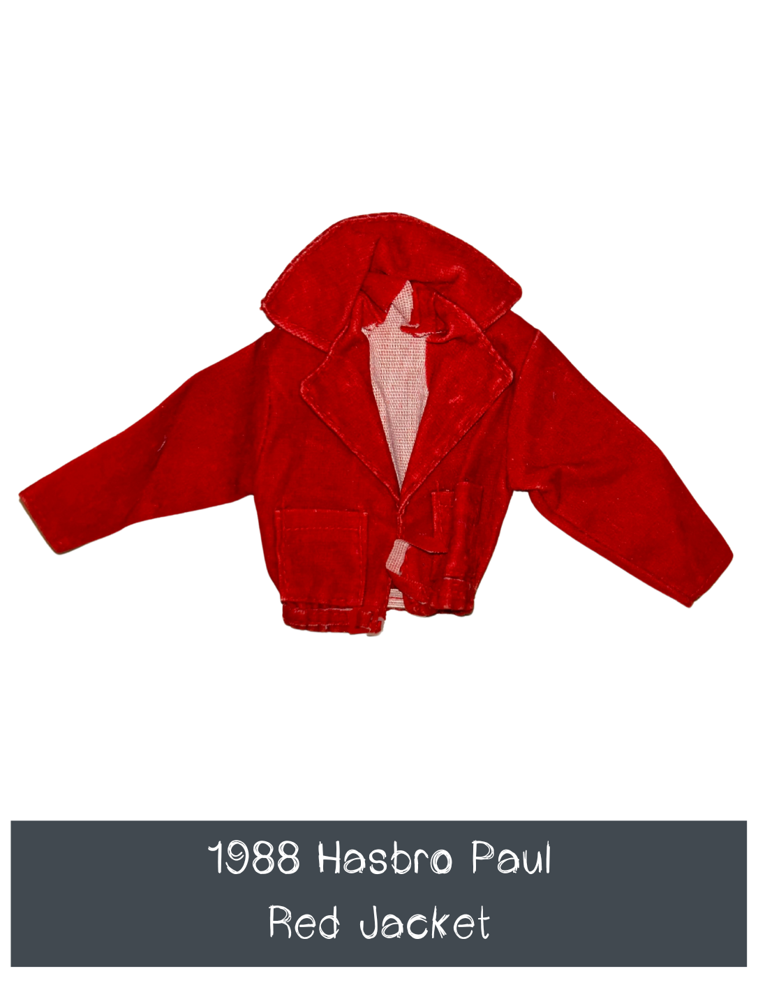 1988 Hasbro Sindy Paul Red Jacket
