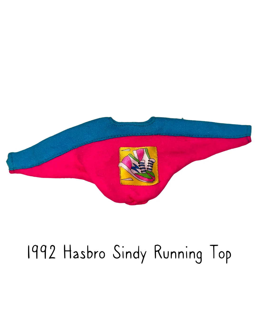 1991 Hasbro Sindy Sportswear Collection Running Top