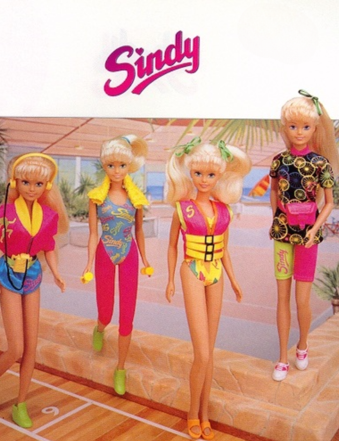 Hasbro Sindy 1993 Active Sportswear