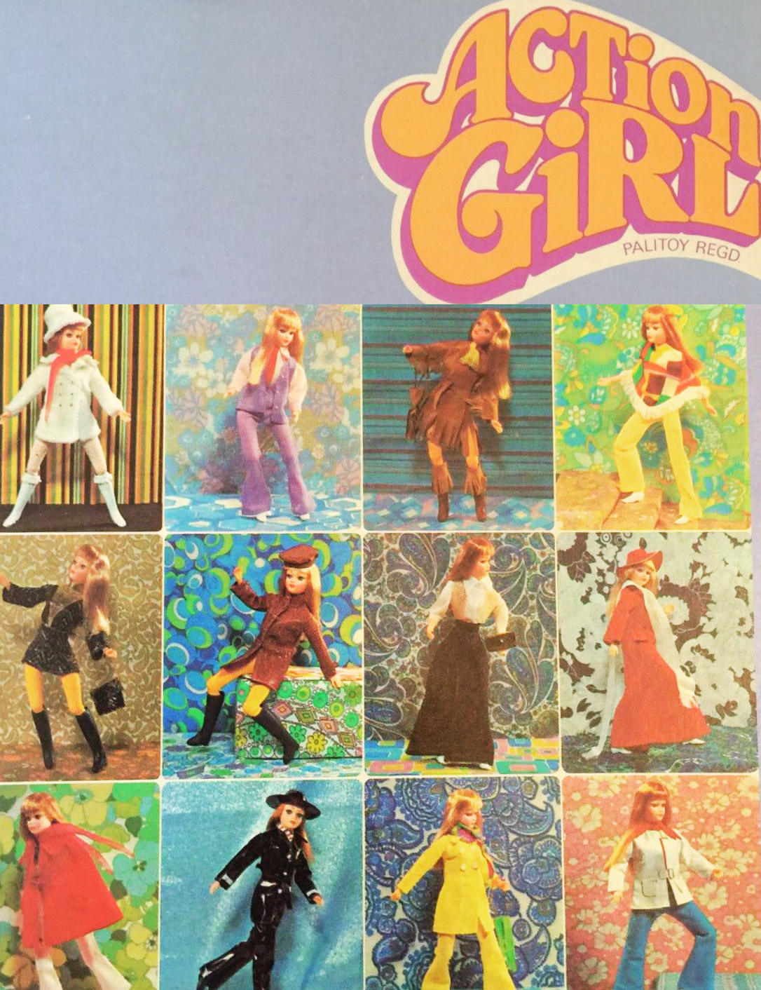 Palitoy Action Girl 6th Scale Fashion Doll