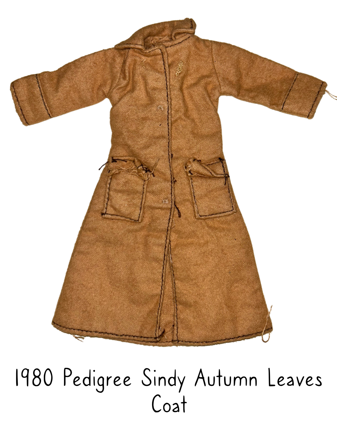 1980 Pedigree Sindy Fashion Doll Autumn Leaves Coat