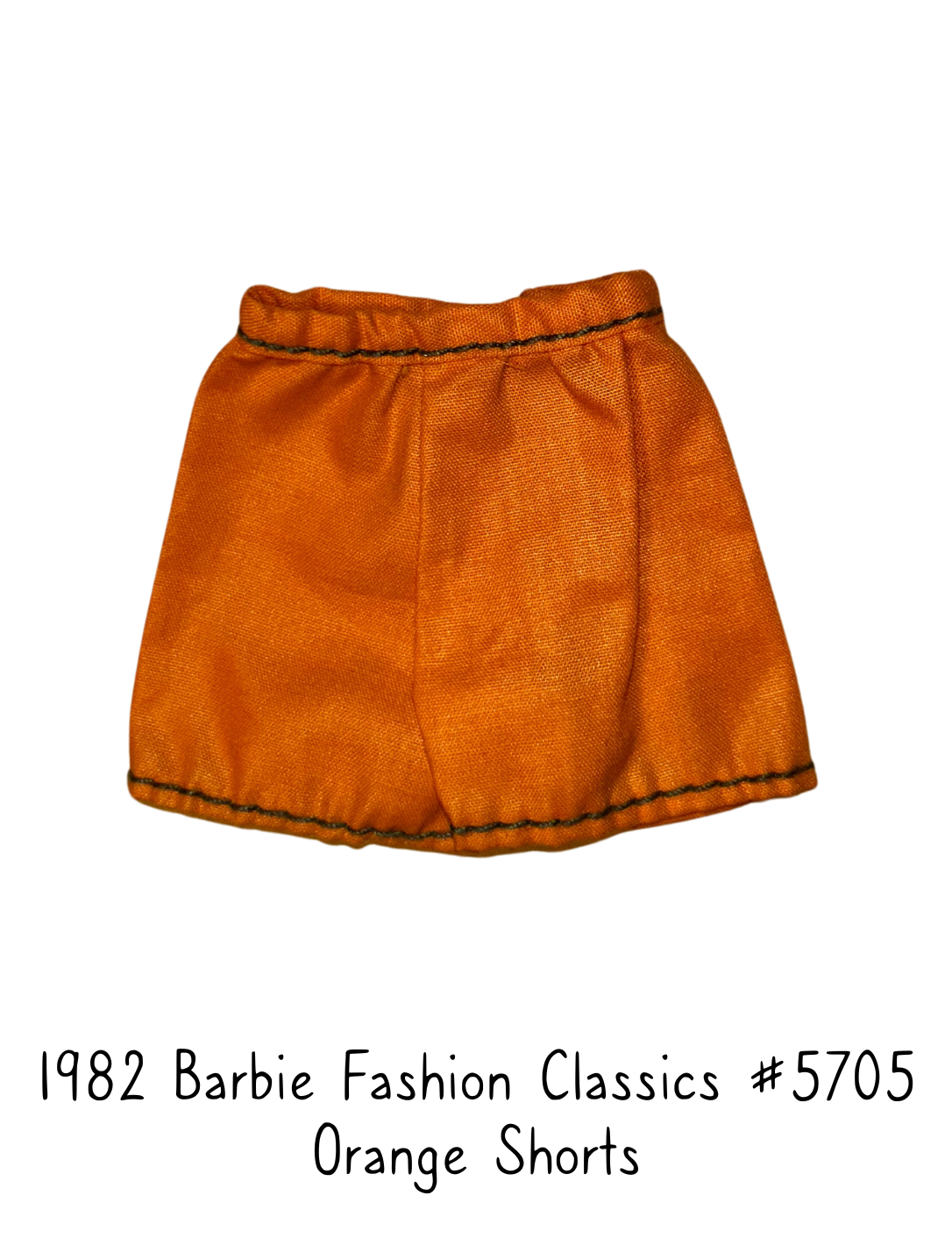 1982 Barbie Fashion Classics Orange Shorts #5705