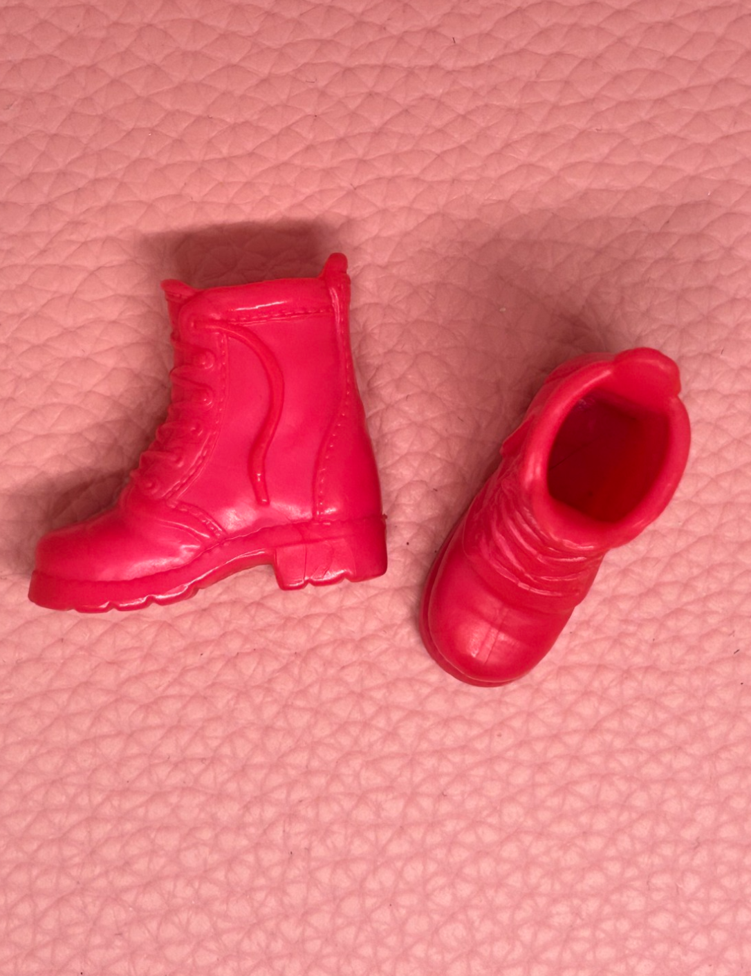 Sindy Doll Pink Hiking Boots