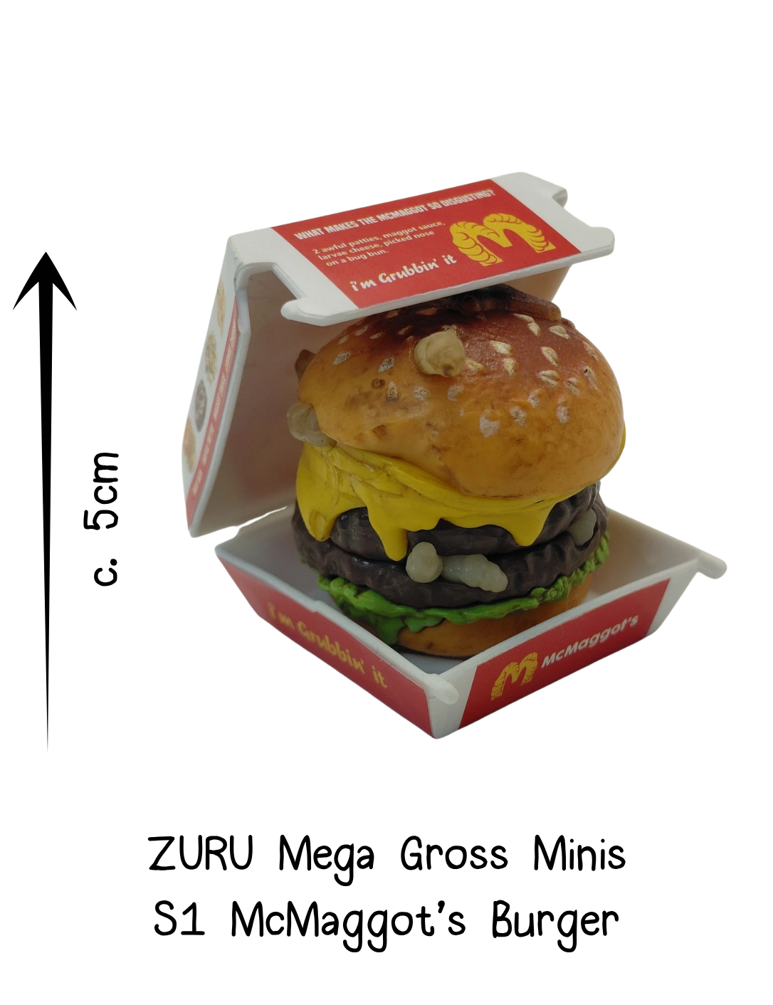 Zuru Mega Gross Minis McMaggot's Burger