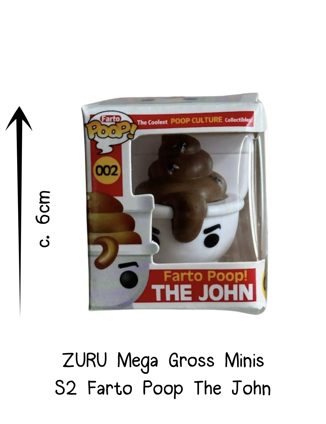 Zuru Mega Gross Minis Farto Poop The John
