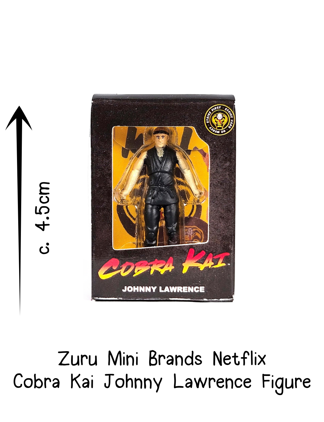 Zuru Mini Brands Netflix Cobra Kai Johnny Lawrence Action Figure