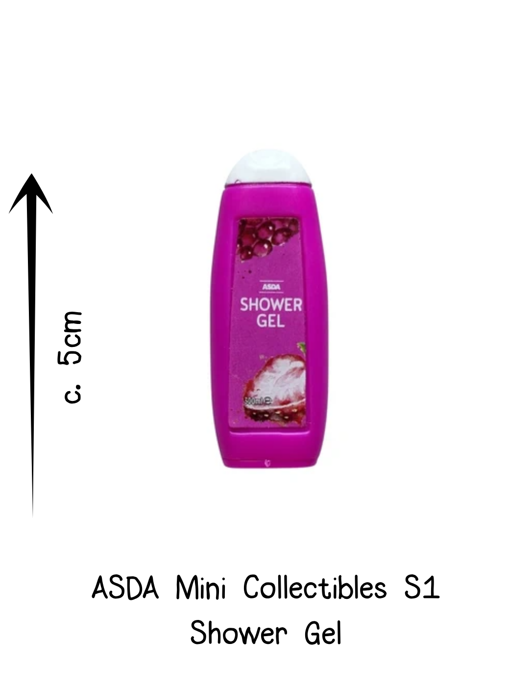 Asda Mini Collectibles Shower Gel