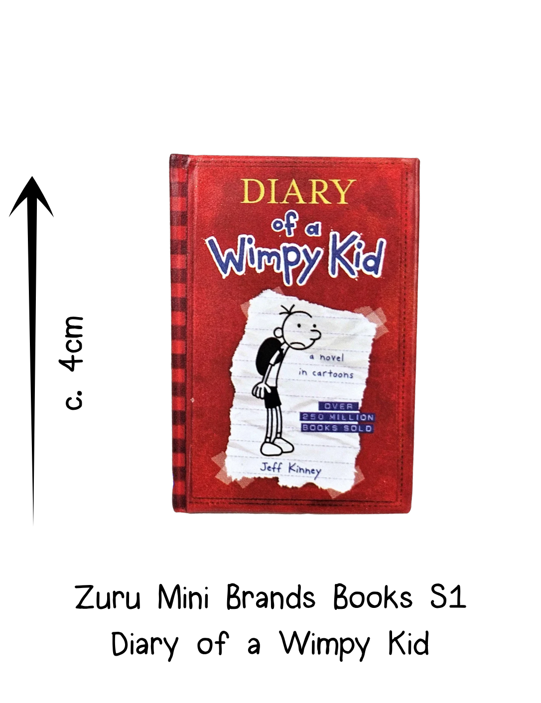 Zuru Mini Brands Books Diary of a Wimpy Kid - Jeff Kinney