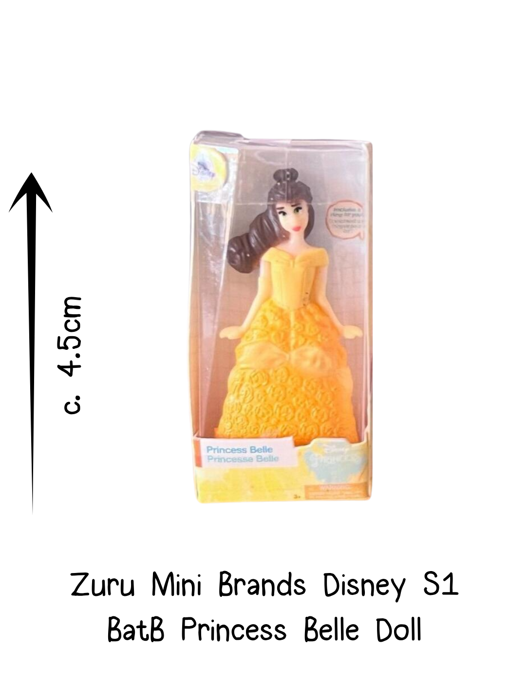 Zuru Mini Brands Disney Store Series One Belle Doll