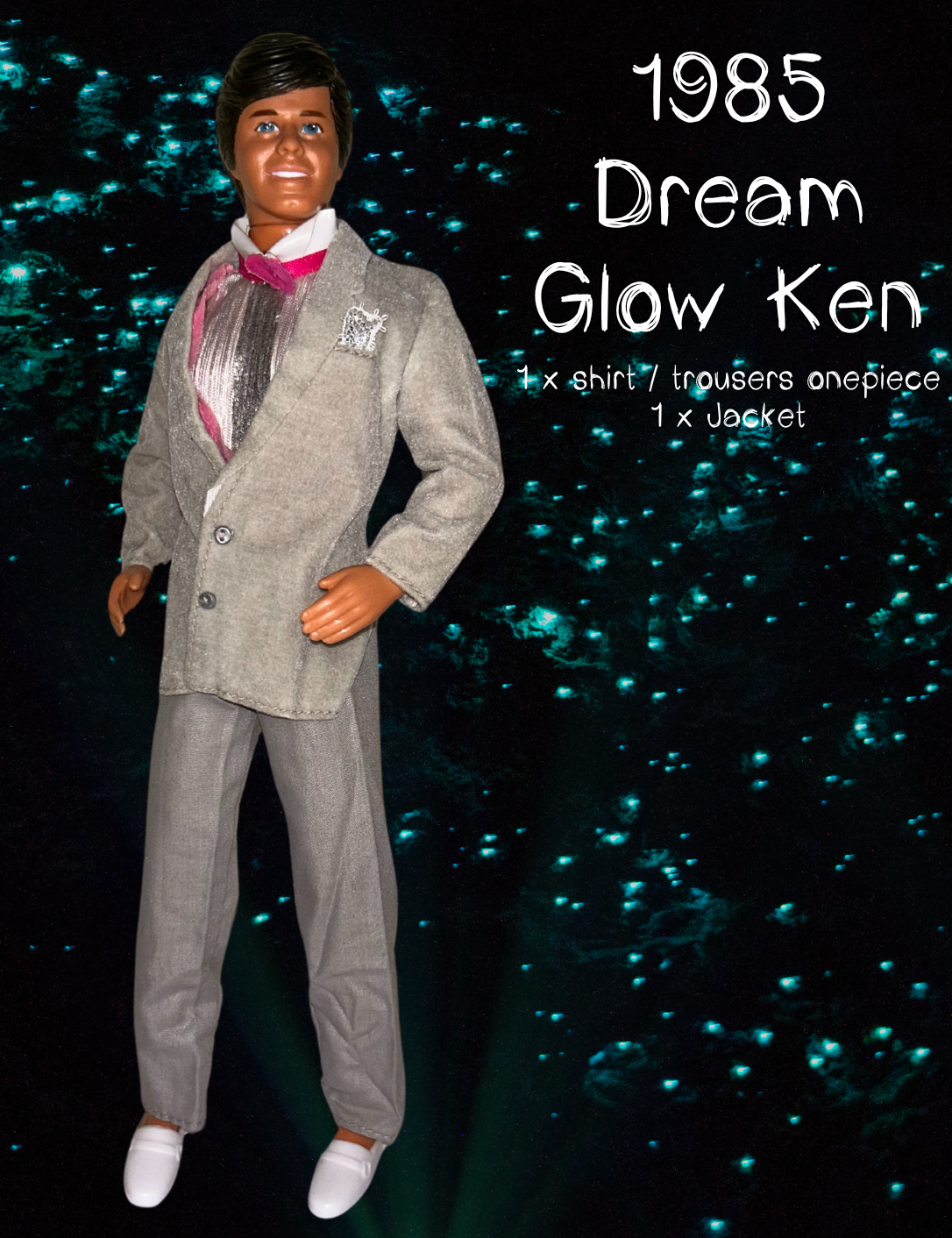 1985 Dream Glow Ken Outfit