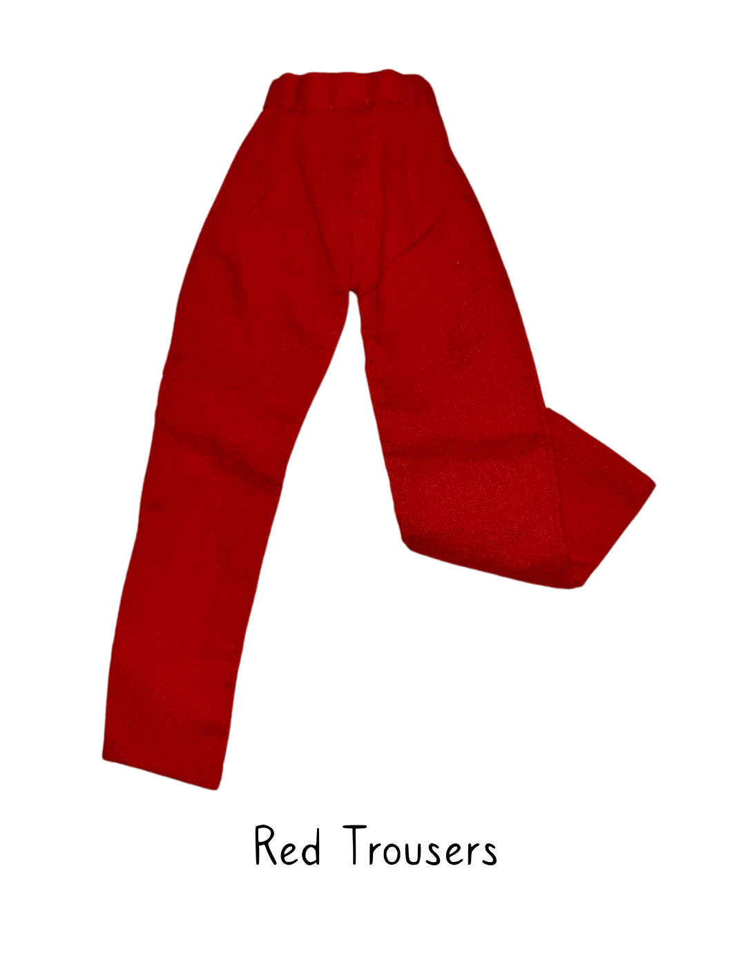 1984 - 1985 Pedigree Sindy Doll Casuals Fashion Red Trousers
