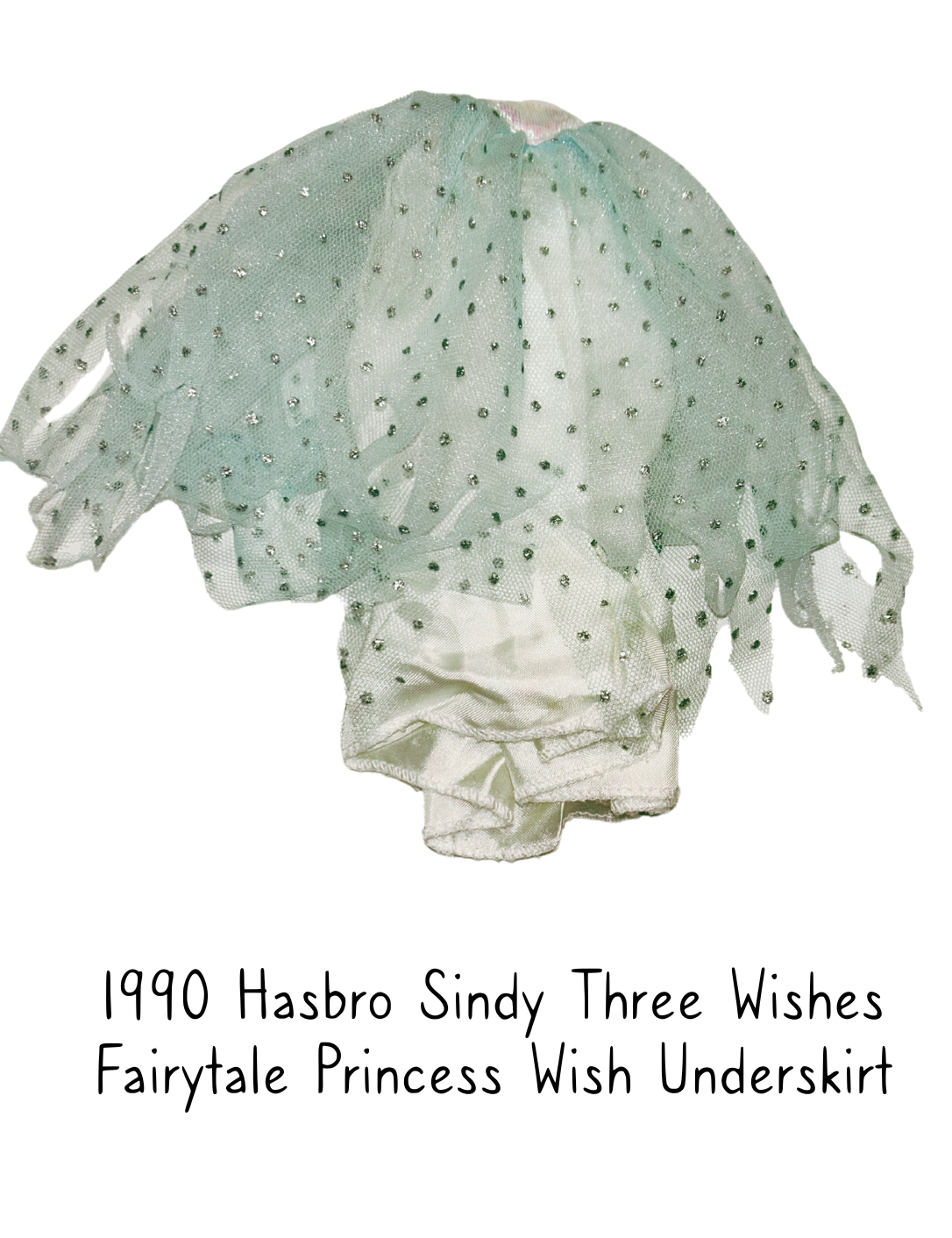 1990 Hasbro Sindy Three Wishes Fairytale Princess Wish Underskirt