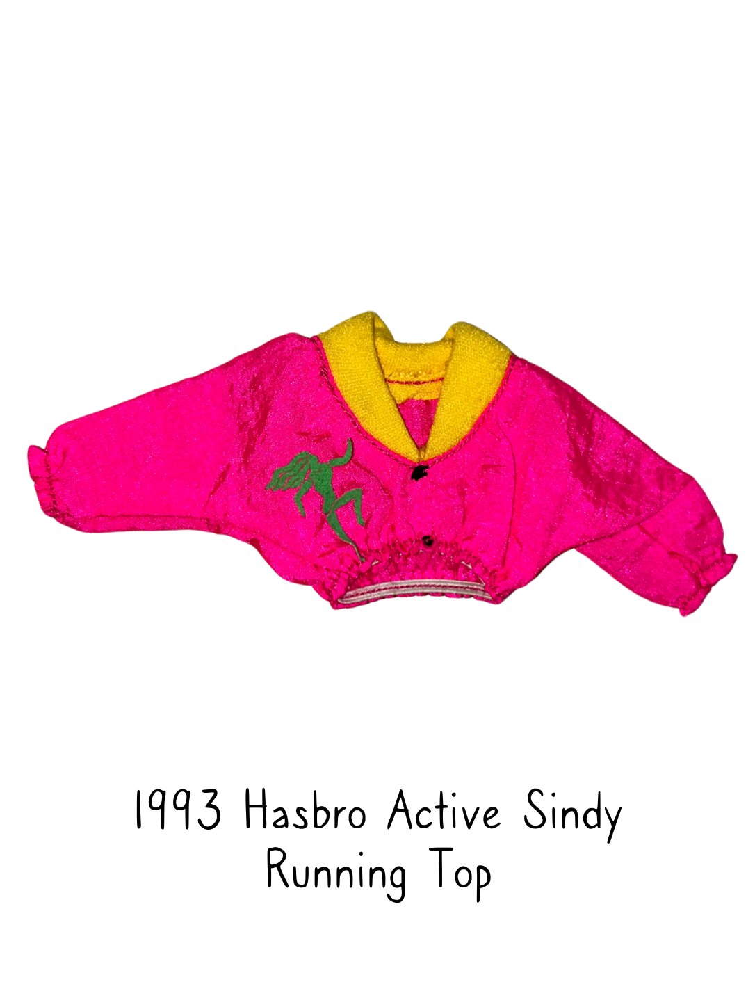 Hasbro Sindy 1993 Active Sportswear Pink Running Top