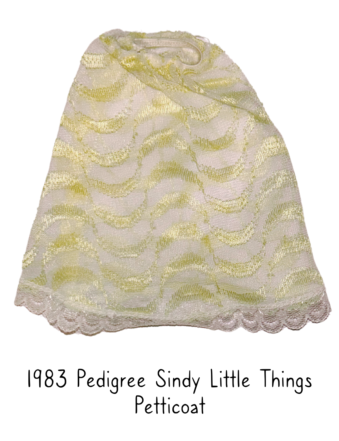 1983 Pedigree Sindy Little Things Lingerie Petticoat
