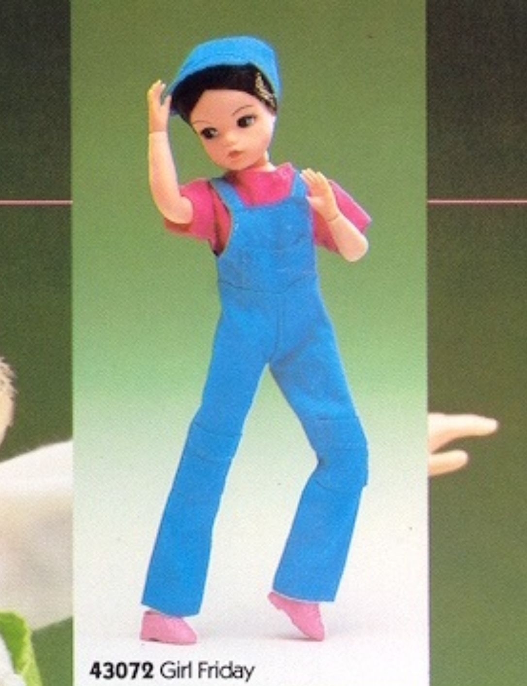 1985 Pedigree Sindy Fashion Doll Girl Friday Dungarees