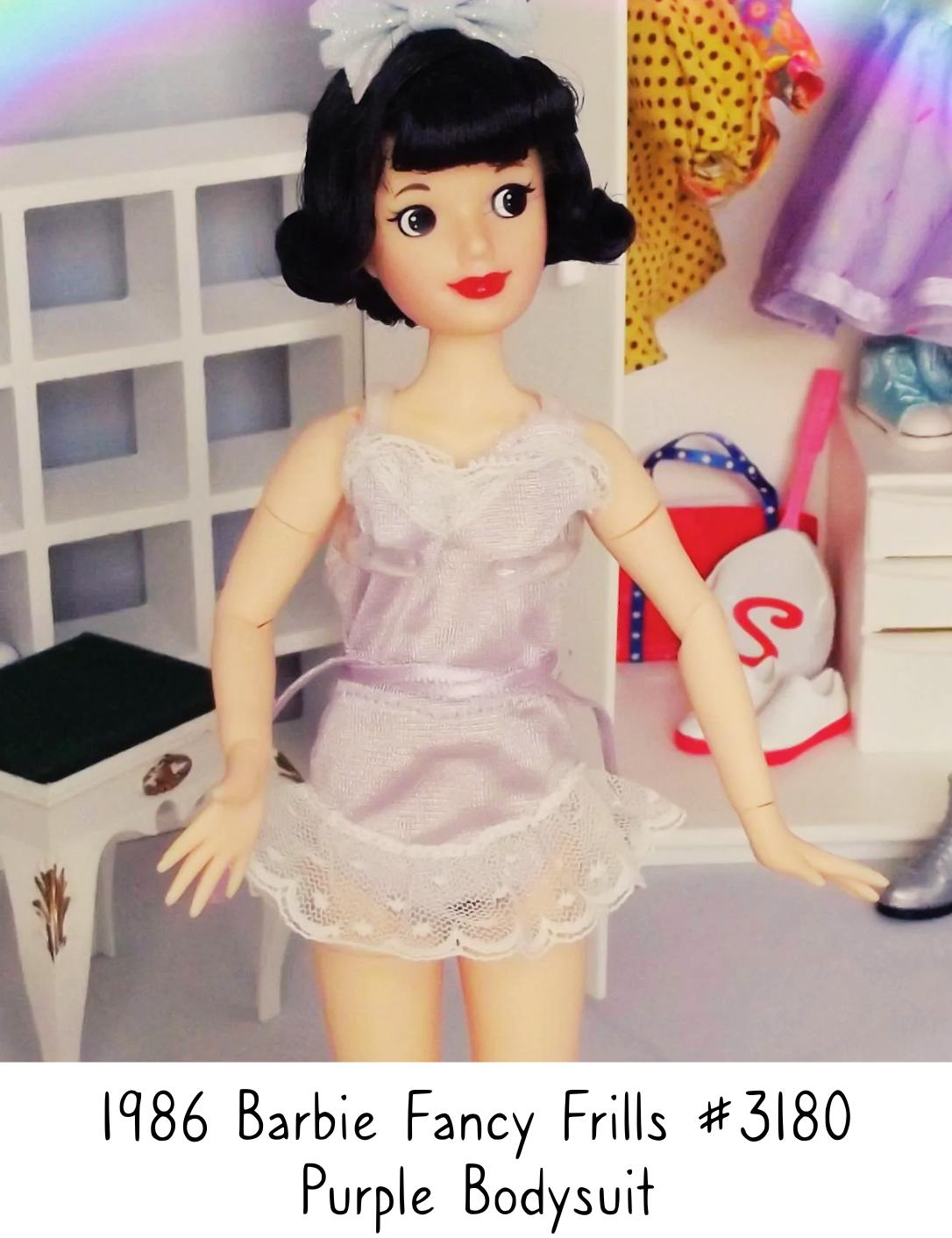 1986 Barbie Fashion Doll Fancy Frills #3180