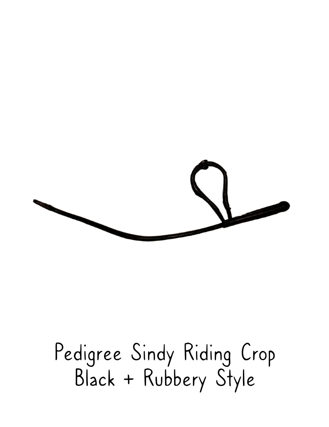 Pedigree Sindy Black Rubbery Riding Crop