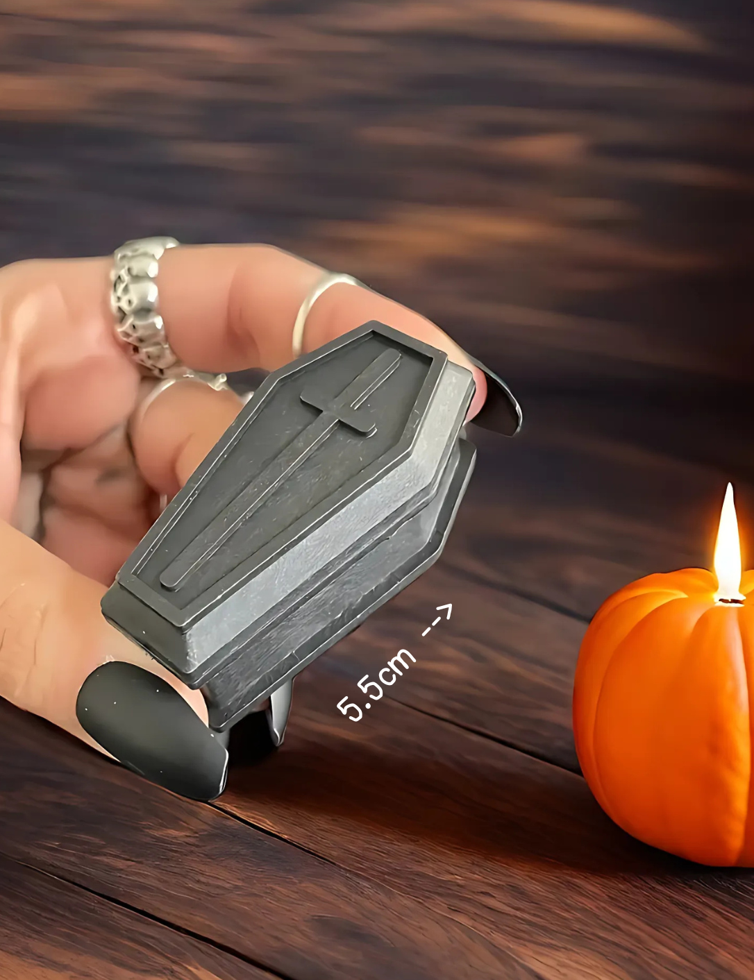 1/6 Scale Coffin Jewellery Box