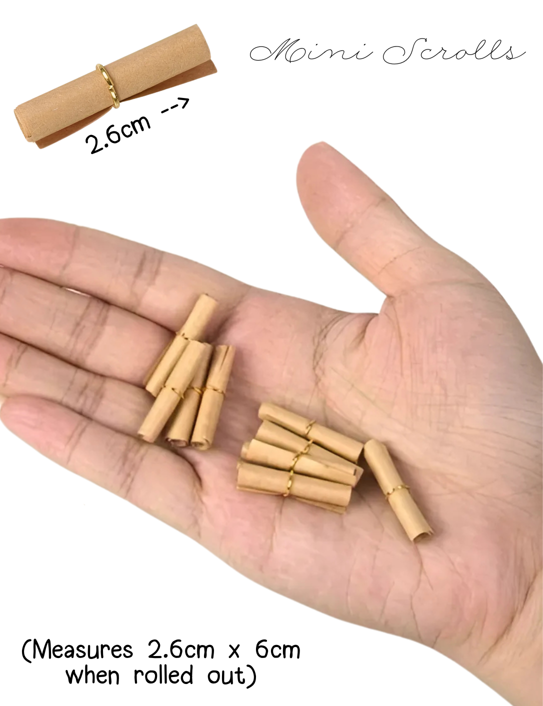 Miniature Scroll for Dolls