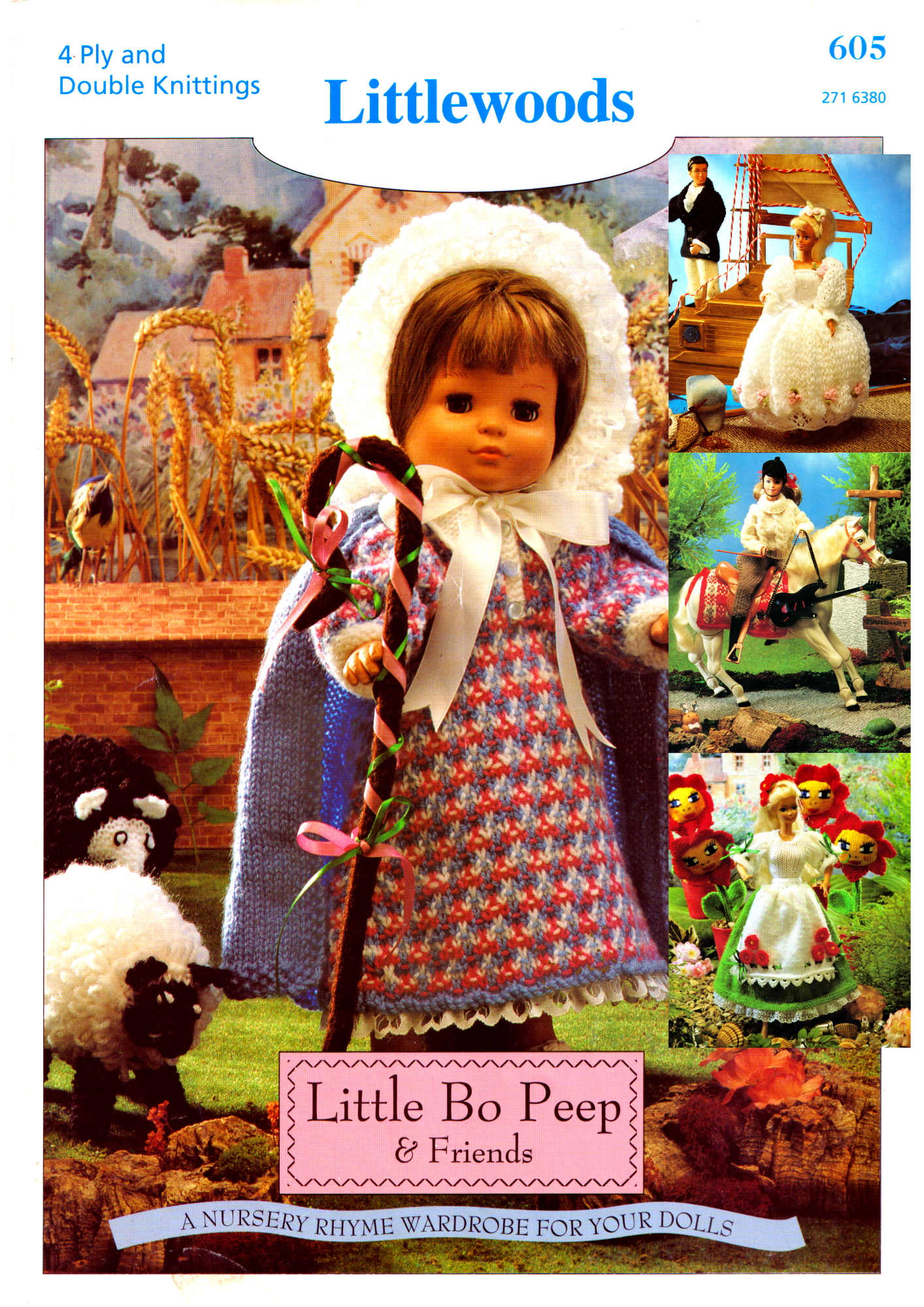 Littlewoods 605 Little Bo Peep and Friends: A Nursery Rhyme Wardrobe For Your Dolls
