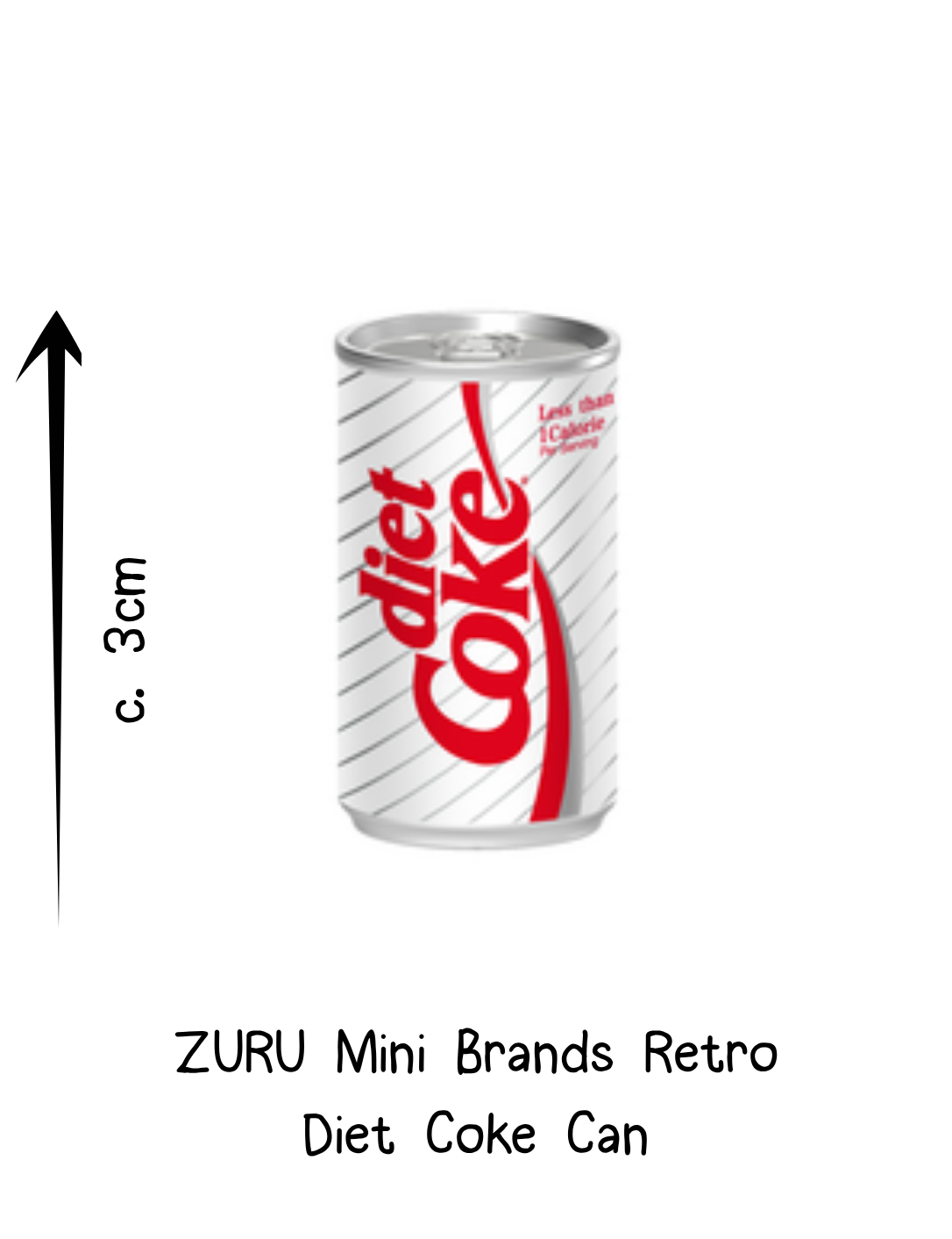 Zuru Retro Mini Brands Diet Coke Can