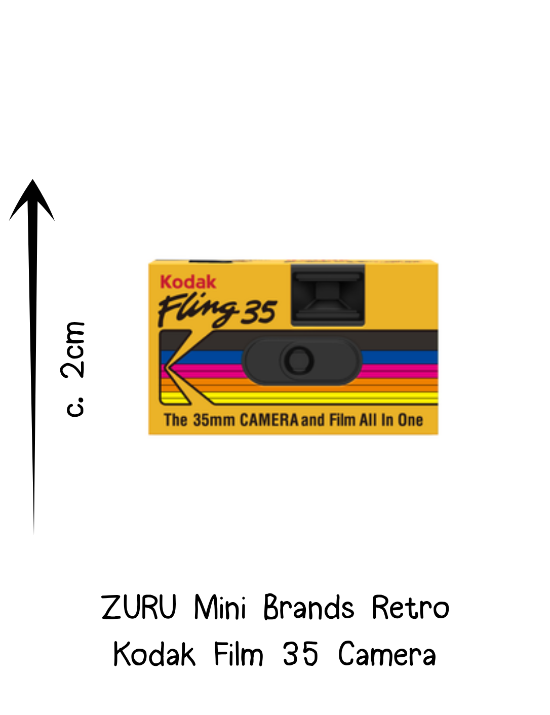 Zuru Retro Mini Brands Kodak Camera