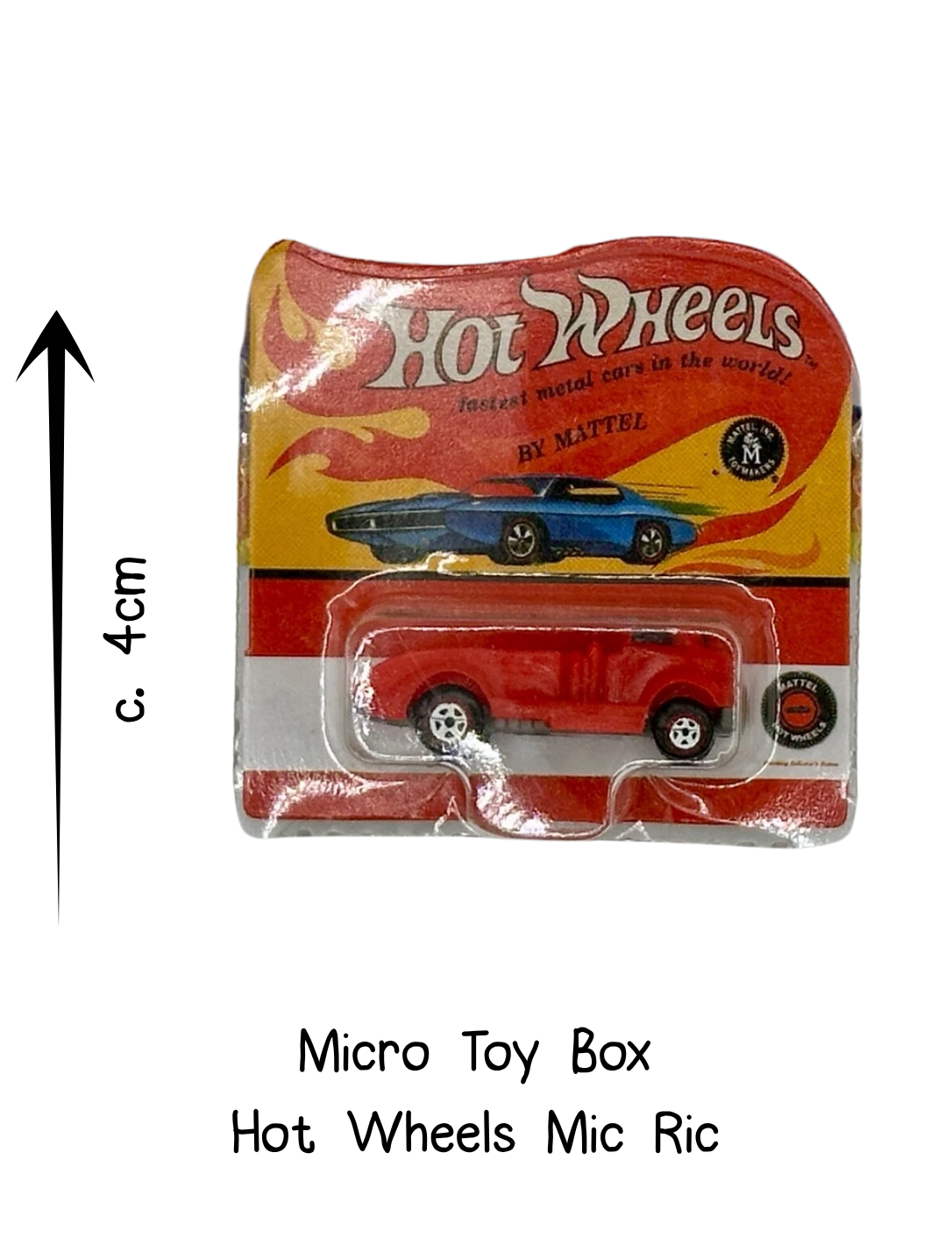 Micro Toy Box Hot Wheels Red