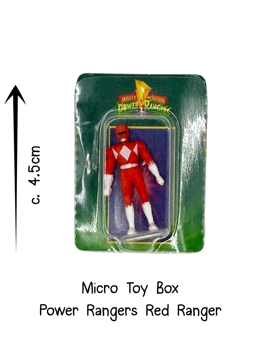 Micro Toy Box Power Rangers Red Ranger