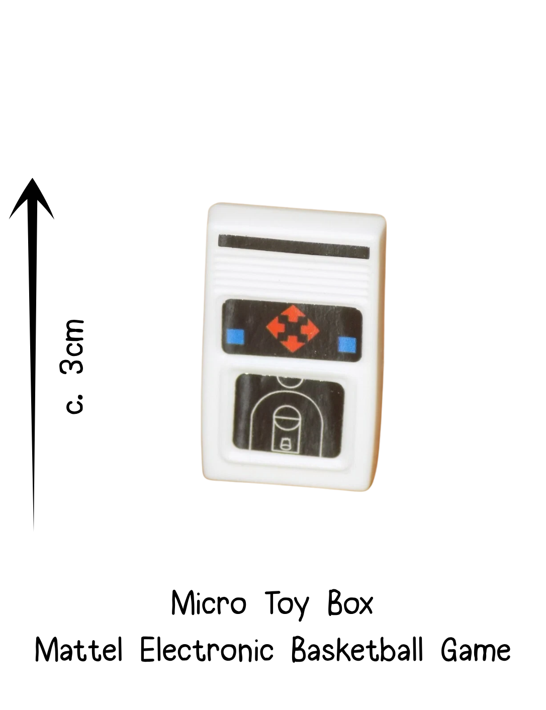 Micro Toy Box Mattel Electronic Basketball Game