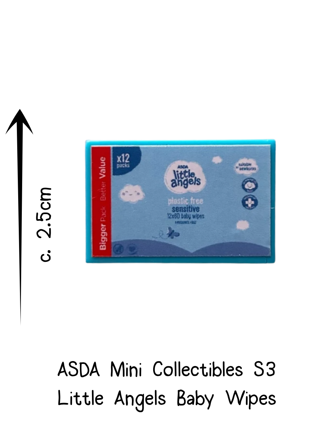 Asda Mini Collectibles Little Angels Baby Wipes