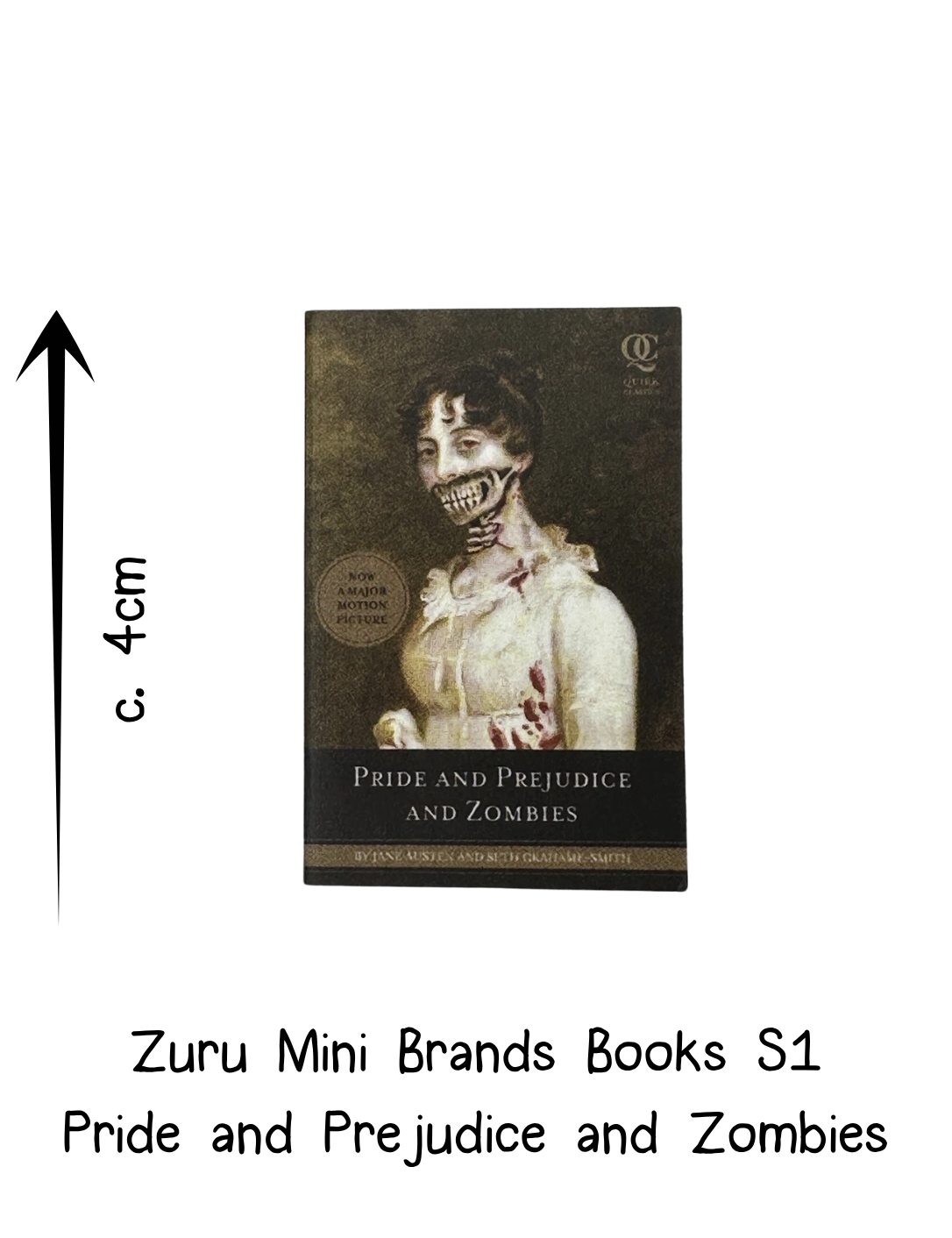 Zuru Mini Brands Books Pride And Prejudice And Zombies - Jane Austen And Seth Grahame-Smith