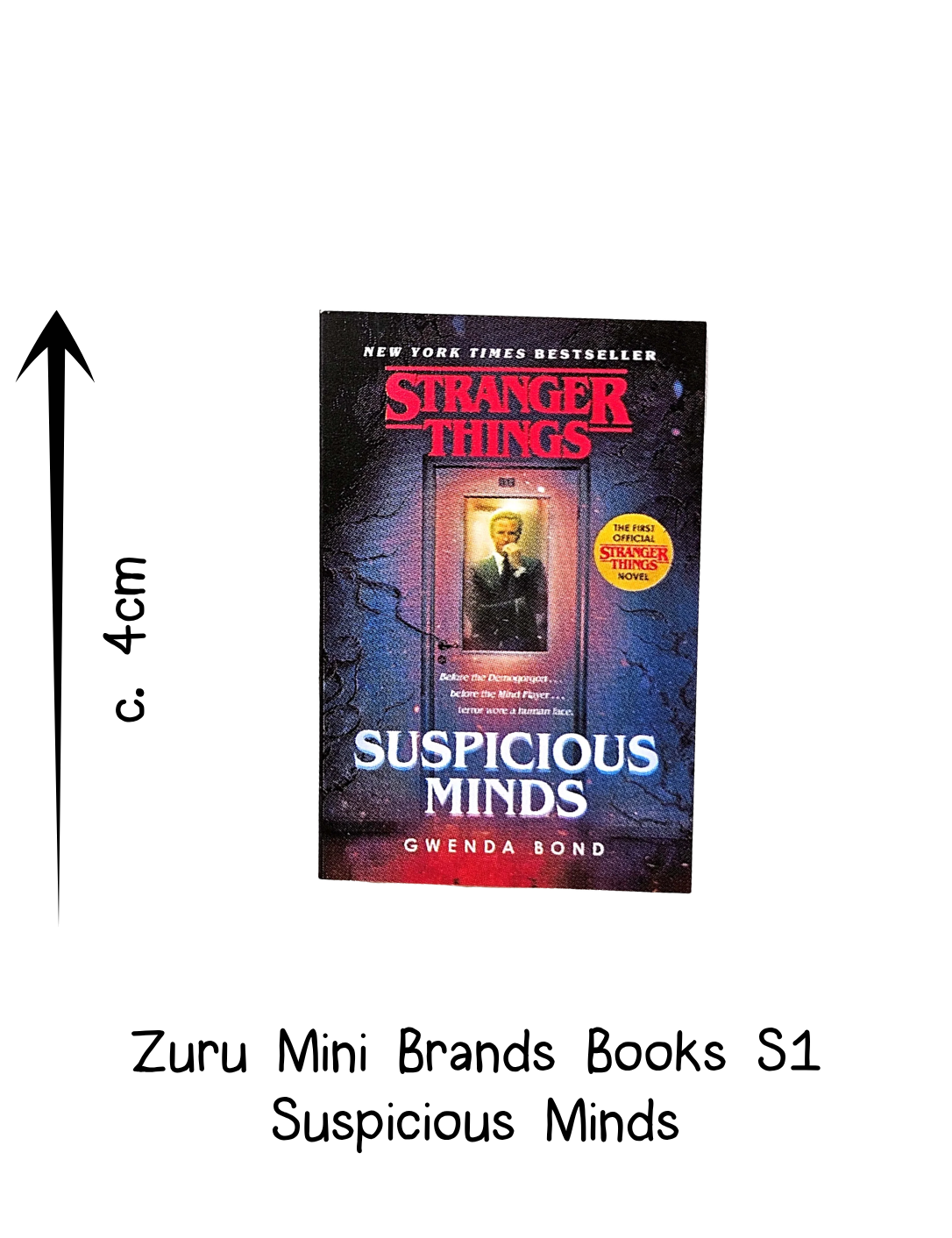 Zuru Mini Brands Books Stranger Things Suspicious Minds - Gwenda Bond