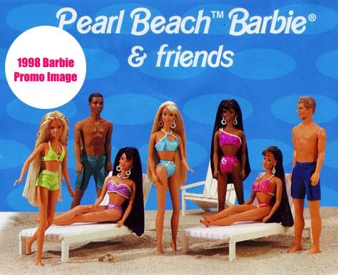 Barbie 1998 Pearl Beach Range
