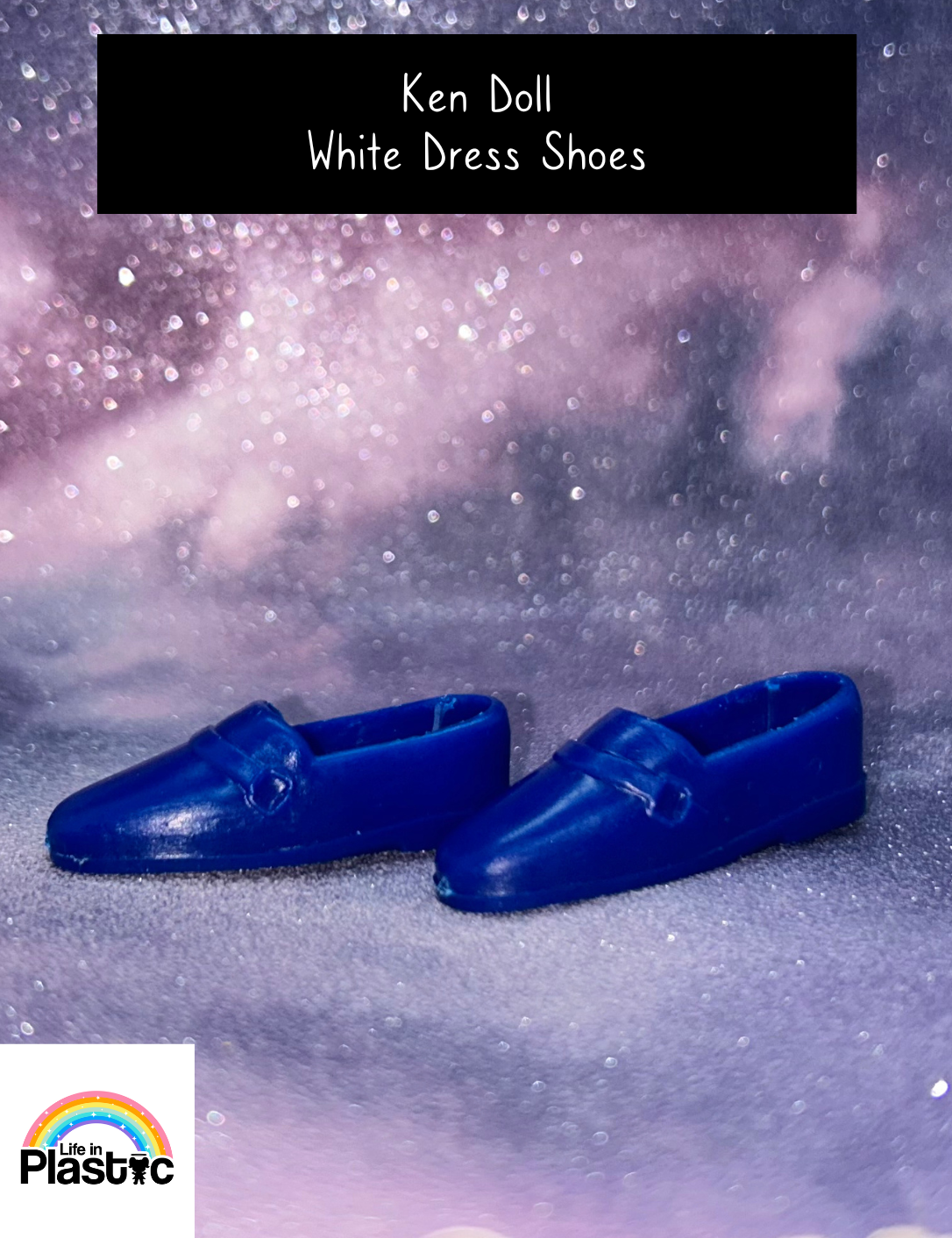 Ken Doll Blue Dress Shoes