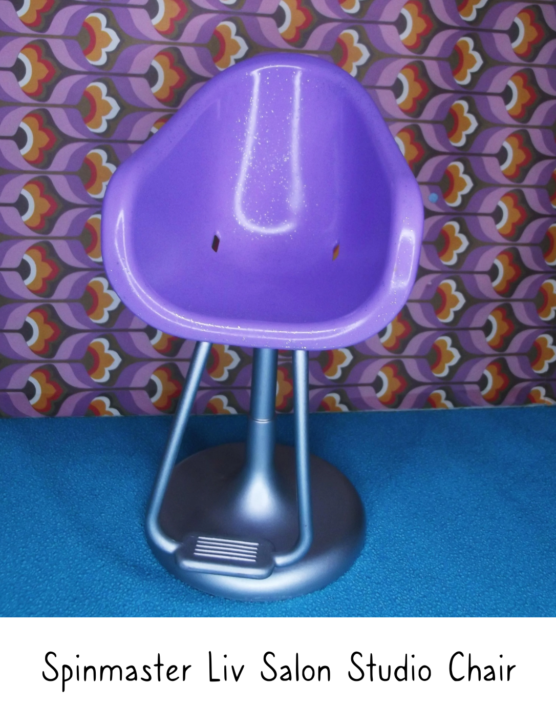 Spinmaster Liv Doll Purple Salon Studio Chair