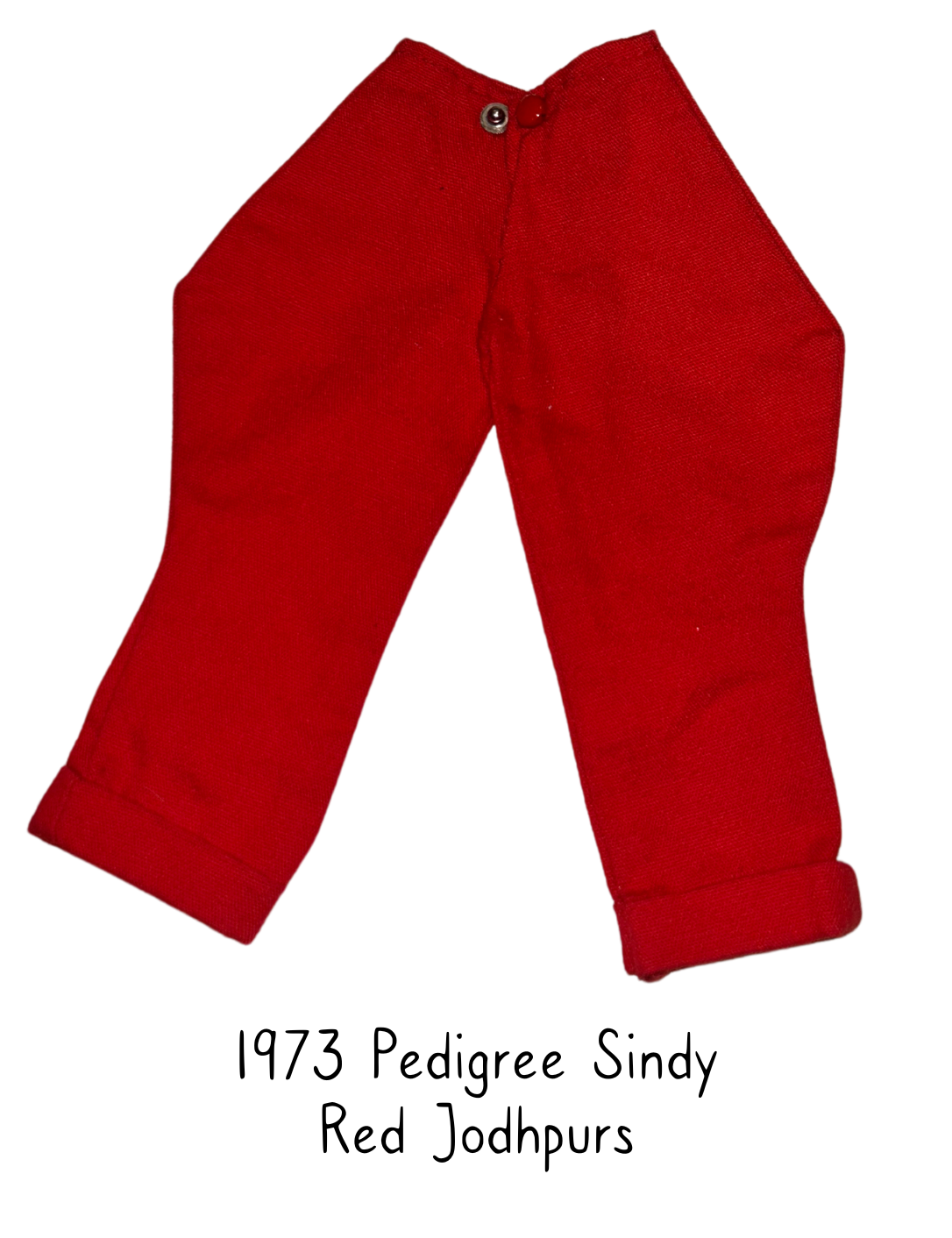 1973 Pedigree Sindy Fashion Doll Red Jodhpurs