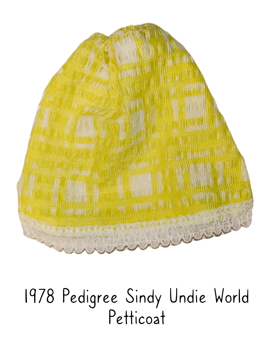 1978 Pedigree Sindy Undie World Lingerie Pettiocat