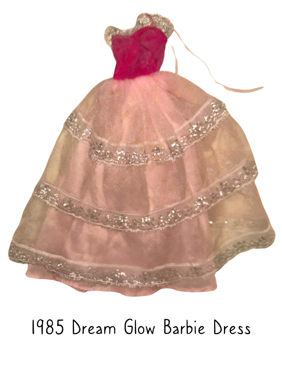 1985 Dream Glow Barbie Dress